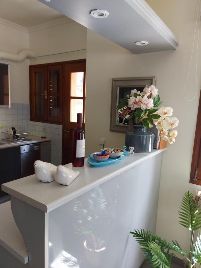 Eolia Apartment With Panoramic Chania View Esterno foto